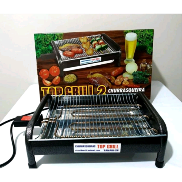 Dê uma olhada em Churrasqueira Elétrica Top Grill II 127V E 220V.