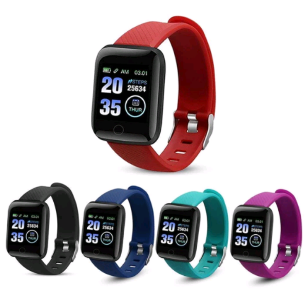 Dê uma olhada em Relógio Inteligente Smartwatch D13 116s Esportes Pedômetro.