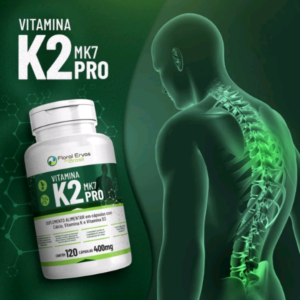 Dê uma olhada em Vitamina k2 Pro + Vit D3 e Cálcio- 120  de 400 Mg Para Ossos e Dentes Ajuda na Coagulação do Sangue.
