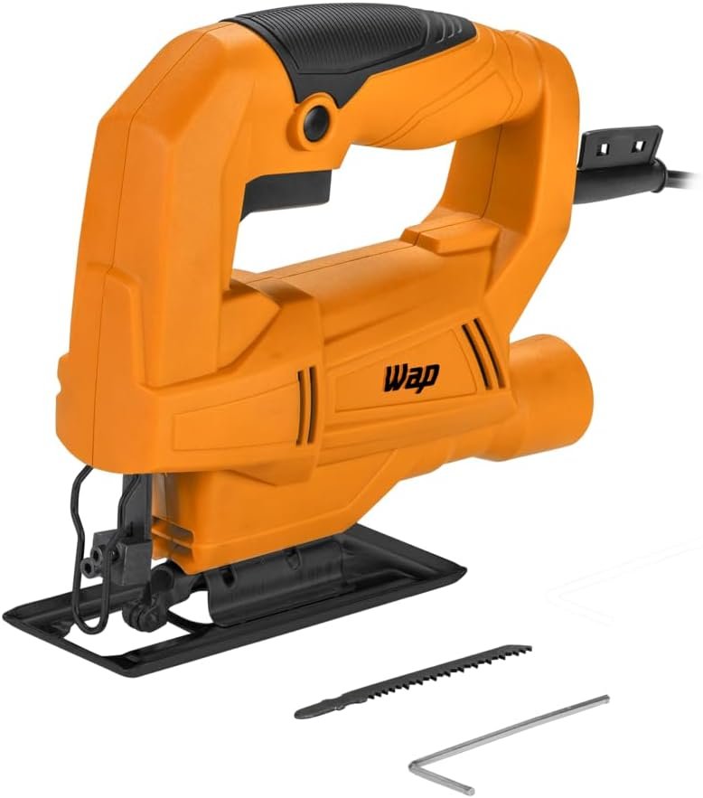 WAP Serra Tico-Tico WF STT01 550W com Base Regulável 0° a 45°, Bocal de Aspiração e Lâmina Inclusa, Corte até 55 mm em Madeira, 127V. - Imagem 3