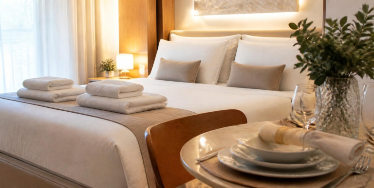 Cama e mesa