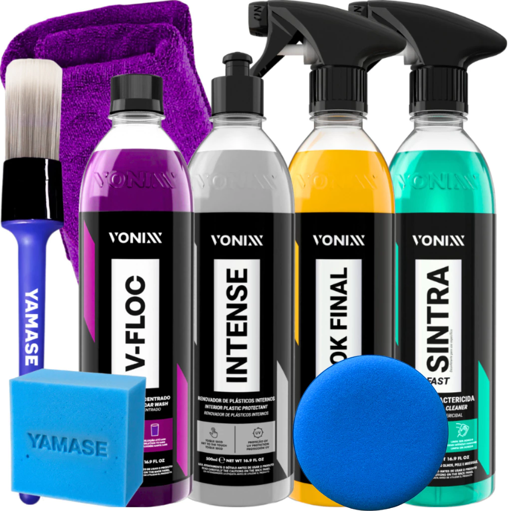 Kit Shampoo V-Floc Cera Tok Final Sintra Fast Intense Vonixx.
